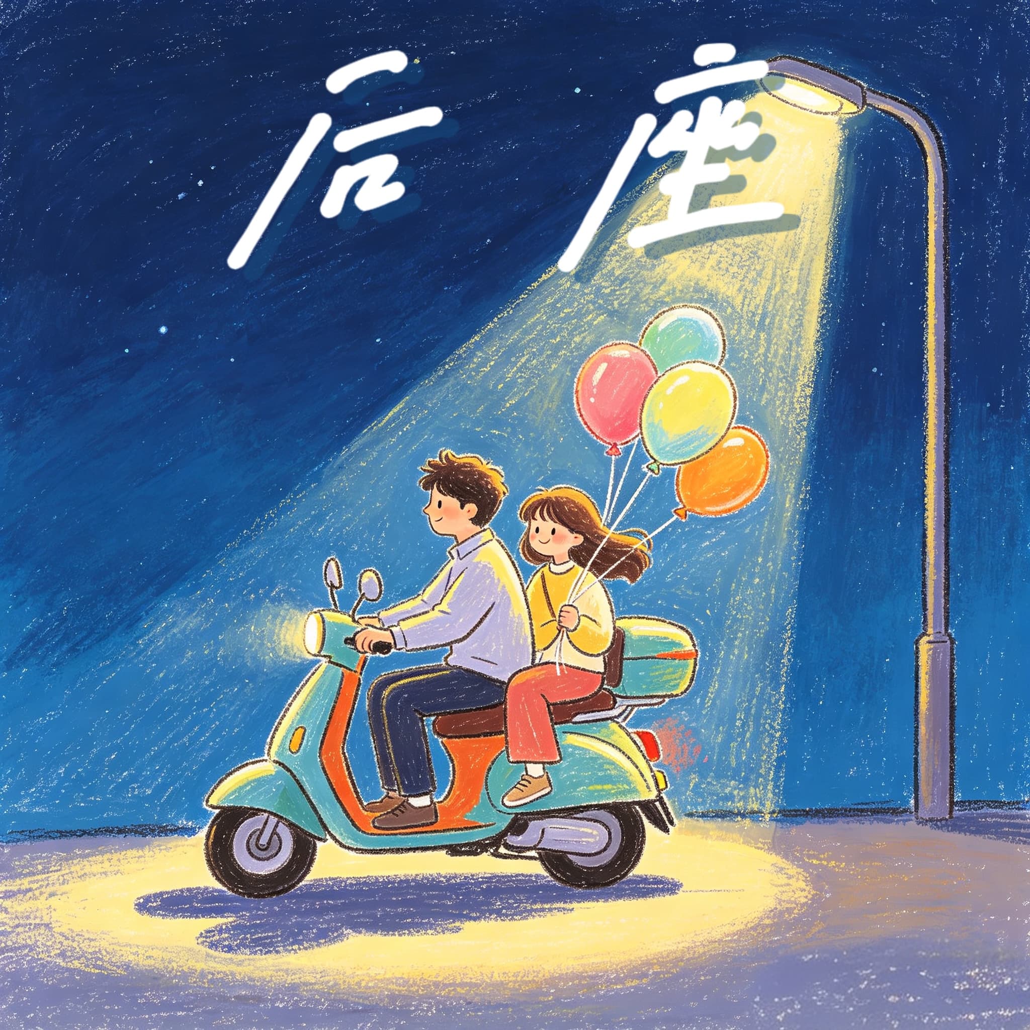 APTEN / 刘曦未《后座》封面