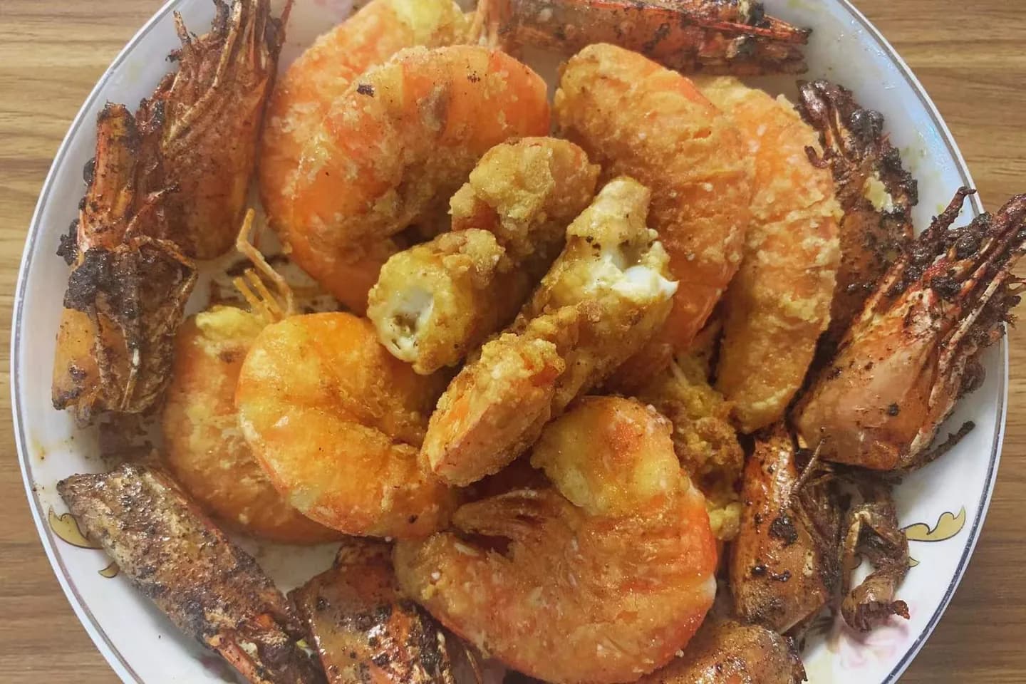烹饪:椒盐大虾