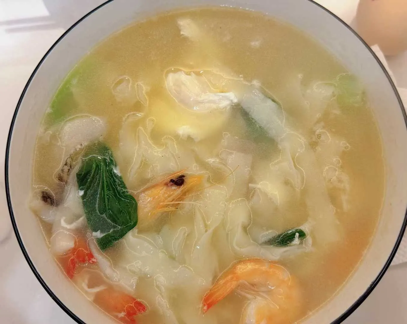 烹饪:海鲜汤面