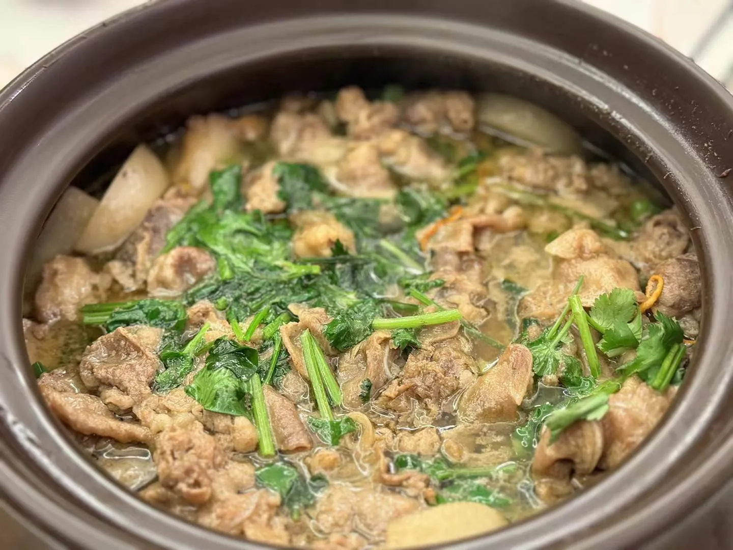 烹饪:清炖羊汤