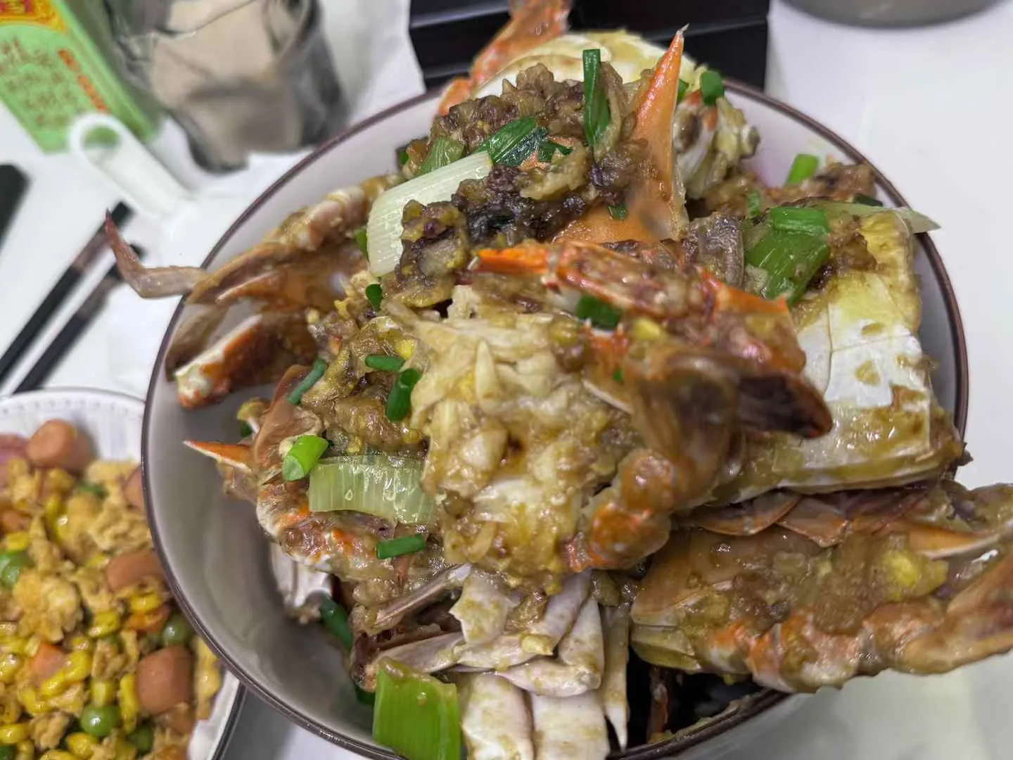 烹饪:炒梭子蟹