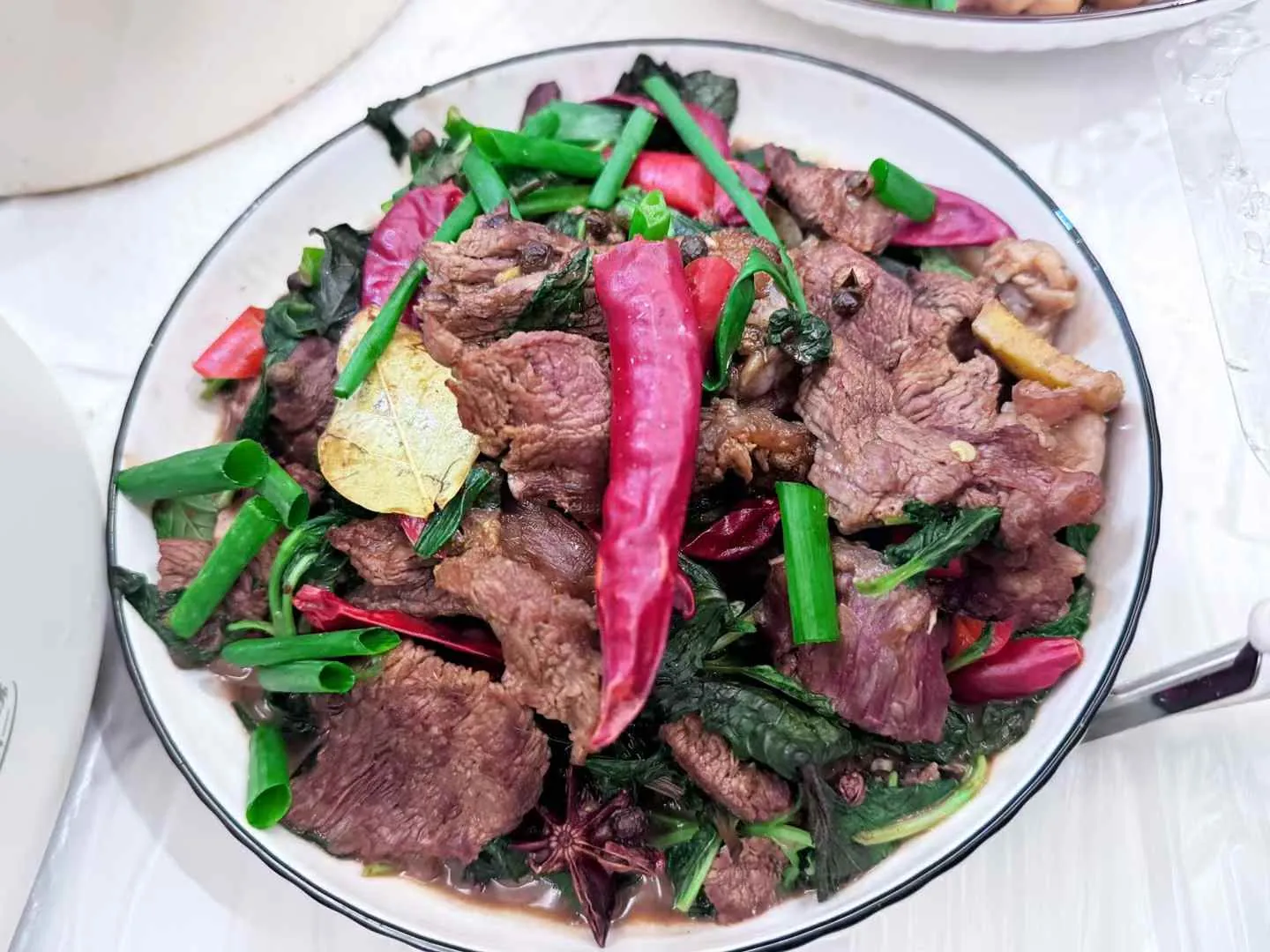 烹饪:紫苏爆炒牛肉