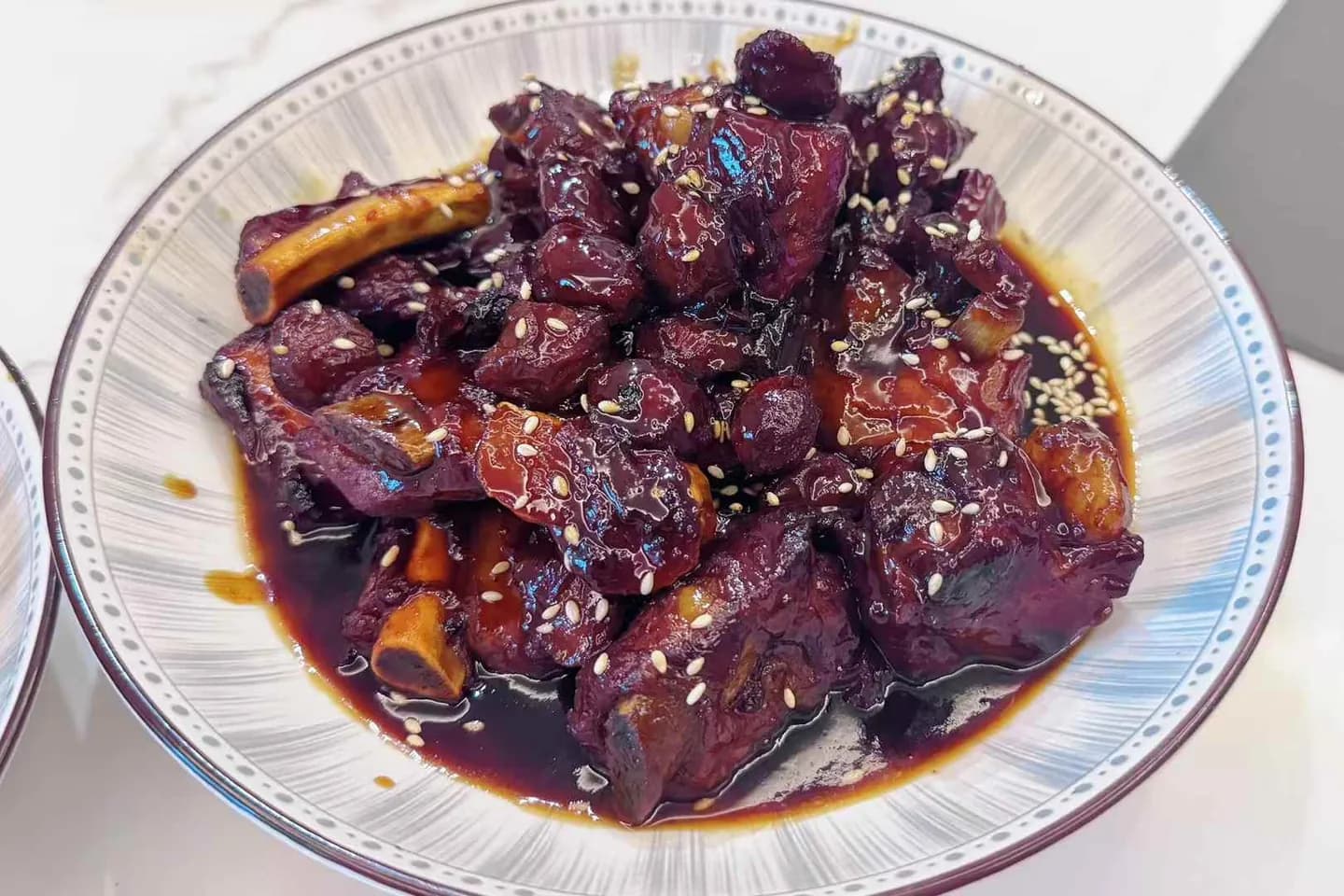 烹饪:红烧排骨