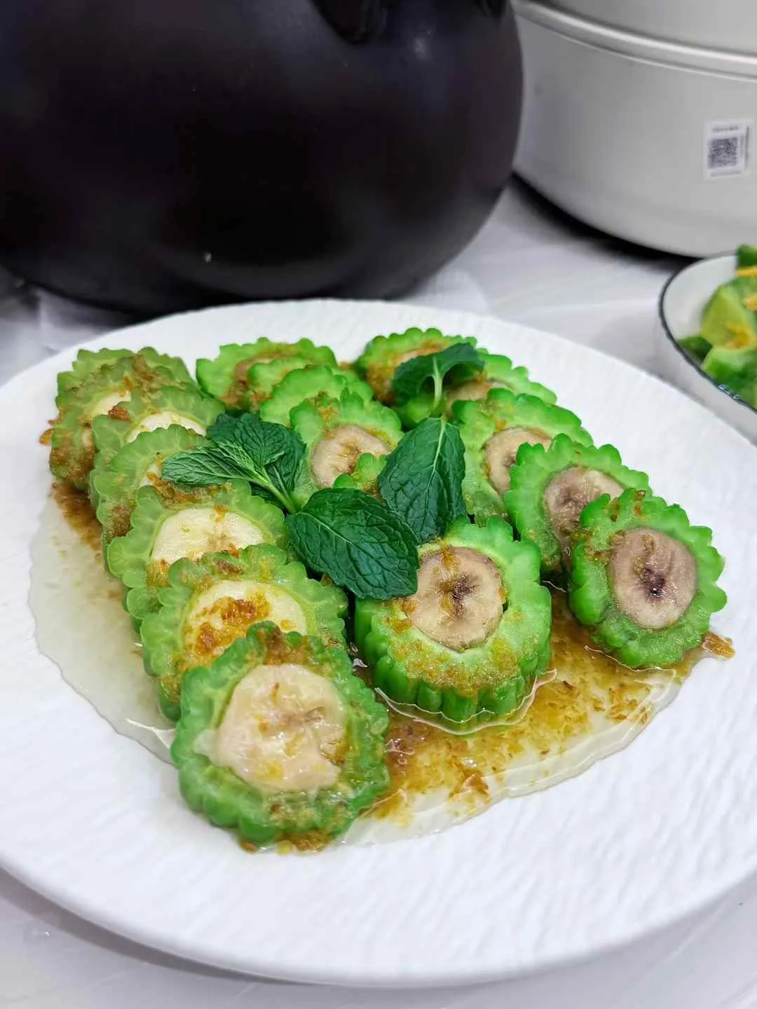 烹饪:苦瓜酿肉