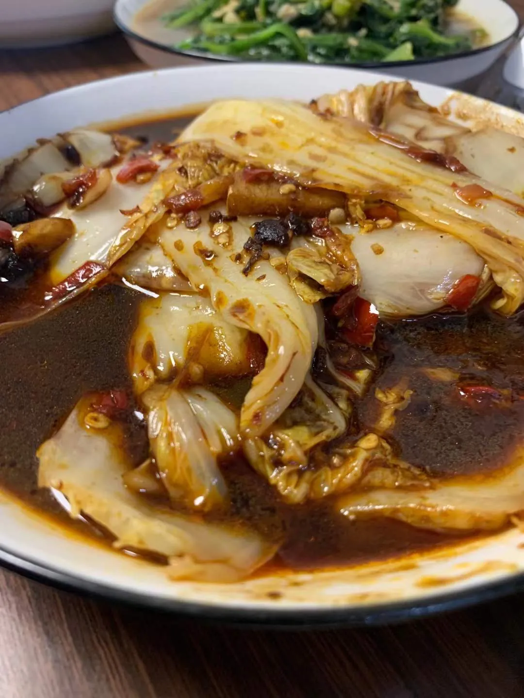 烹饪:酸辣白菜